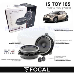 Front Lautsprecher Boxen FOCAL Plug & Play IS TOY 165 für TOYOTA AYGO X - Bild 1 von 8