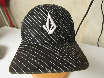 Volcom Brand Embroidered Flexfit Baseball Style Hat Size S - M - Image 1 of 4