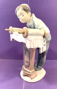 Lladro #6004 Jewish Boy Bar Mitzvah Day Super Clean and Nice! 8 1/2" Tall - Picture 1 of 7