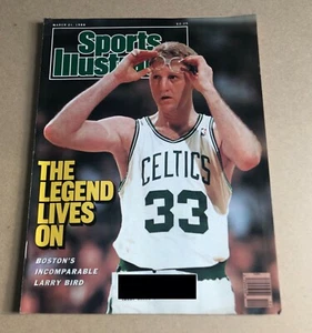 Sports Illustrated March 21, 1988 Larry Bird Boston Celtics Cover - Picture 1 of 6