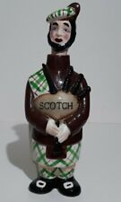 Vintage Member of the Bar by Swank Ceramic Scottish Man Scotch Decanter 12 IN 