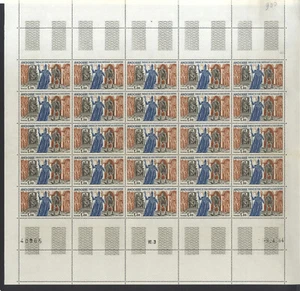 Andorra Francese - Yvert 367/70 MNH - 25 Serie Permanente IN ¡ Foglio Completo - Foto 1 di 8
