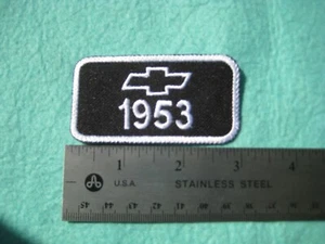 Chevrolet 1953 Service Parts Dealer Uniform Pocket Patch - Bild 1 von 1