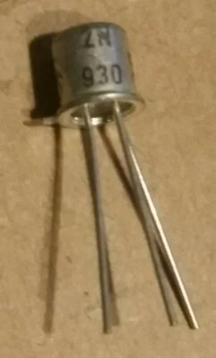2 uds 2N930 transistores Siemens