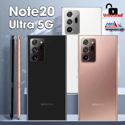NEW SEALED SAMSUNG GALAXY NOTE 20 ULTRA 5G 512GB/128 FACTORY UNLOCKED Smartphone