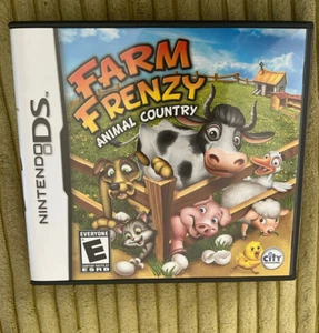 Farm Frenzy: Animal Country -excellent In Case with Book - Picture 1 of 3