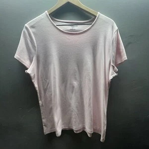 Croft & Barrow Top Women's Size XL Short Sleeve Tee Pima Cotton Stretch T-shirt - Picture 1 of 7