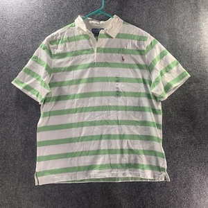Polo by Ralph Lauren Shirt Mens Extra Large Stripped Preppy Casual Collared 0356 - Picture 1 of 11