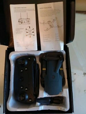 Small QuadCopter Portable Foldable Drone HDDRN001 w/HD 120 Degree Video NEW - Image 1 of 2