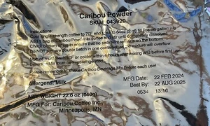 (3) x 22,6 oz CARIBOU café molido en polvo 8/2025 - Imagen 1 de 1