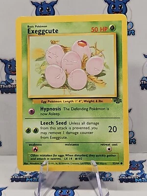 EXEGGCUTE 52/64 Jungle Pokemon - MP - Image 1 of 2