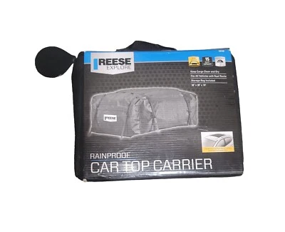 Portador superior de coche Reese Explore 15cu 1041100 lado suave impermeable 38"x38"x18" Foto 1 de 4