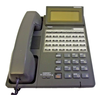 Teléfono iwatsu Omega ADIX IX-12KTD-2 Gris 12 Btn Pantalla Teléfono Foto 1 de 3