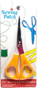 Allary DG275 Sewing Patch 5.5 Inch sewing & Craft Scissors, Orange - Picture 1 of 3