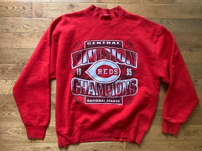 CINCINNATI REDS 1995 Division Champions Sweatshirt - Image 1 of 4