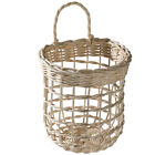  Woven Hanging Basket White Vine Flower Pot Mini Baskets Rustic
