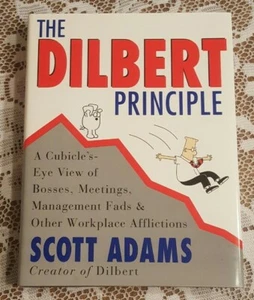 The Dilbert Principle By Scott Adams Hardcover with Dust Jacket  - Picture 1 of 3