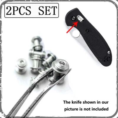 Tornillo de bloqueo de eje de acero inoxidable para Benchmade 551 Griptilian 710 AXIS Foto 1 de 4