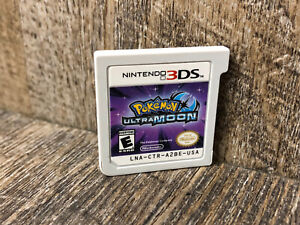 Nintendo 3DS Pokemon UltraMoon Game Cartridge ONLY Good Shape, Quick Shipping!