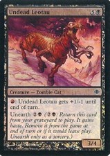 MTG - Shards of Alara - Undead Leotau - 2X - Foil - NM