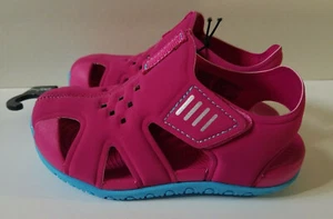 Girls Pink Beach Shoes (SZ 7-8) NEW by Wonder Nation - Picture 1 of 4