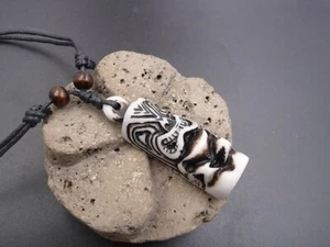 Polynesian Maori Tiki Necklace - Tribal Surf Jewelry, Beach, Holiday. - Picture 1 of 9