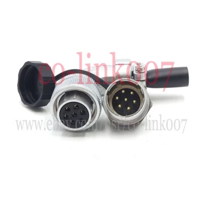  WEIPU WS20 7pin Waterproof Connector, Heavy Industrial Power Cable Connectors - Image 1 of 4