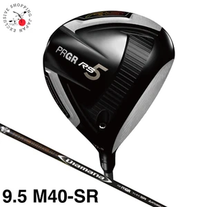PRGR RS 5 Series Driver 9.5° SR Flex M40 Diamana Graphite Shaft New Headcover - Picture 1 of 17