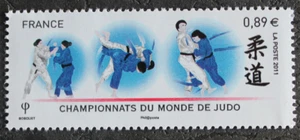Timbre - FRANCE - Championnat du Monde de JUDO - YT4574 - Neuf ** - 2011 - Picture 1 of 1