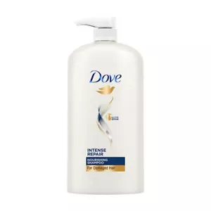 Dove Intense Repair Shampoo 1 L Repairs Dry and Damaged Hair Shampoo Men & Women - Picture 1 of 4