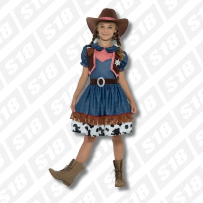 smiffys Texan Cowgirl Costume - Image 1 of 2