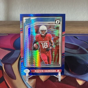 2024 Panini Optic Blue Hyper Rookie MARVIN HARRISON JR RC #276 B - Picture 1 of 2