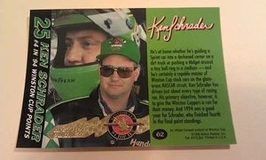 Ken Schrader #62 Winston Cup Preview NASCAR 1995 Action Packed UNFOLDED - Picture 1 of 1
