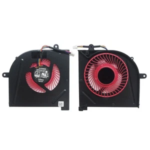 For MSI GS63 GS63VR GS73 6RF 7RF Notebook Cooling Fan CPU&GPU Cooling Fan Black - Photo 1/10