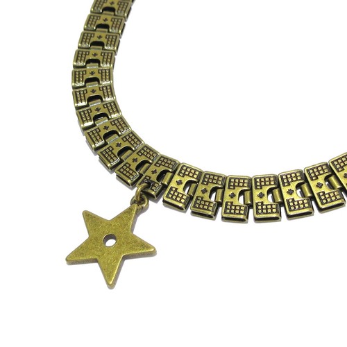 Girocollo originale DIOR ChristianDior ferramenta oro