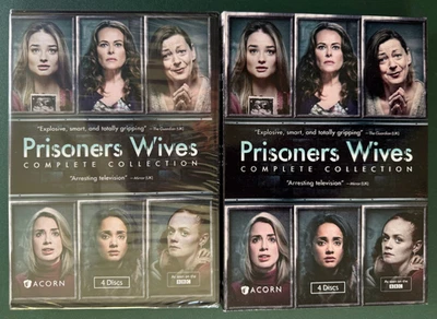 Prisoners' Wives, Complete Collection (4 DVDs + Slip) MINT, SEALED, Ohio seller - Image 1 of 4