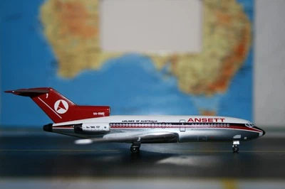 Aeroclassics 1:400 Ansett Boeing 727-100 VH-RMD Die-Cast Model Plane - Image 1 of 4