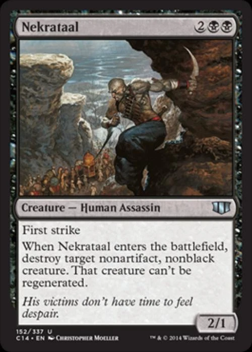 Nekrataal - Medium Play MTG Commander 2014 Edition - Image 1 of 1