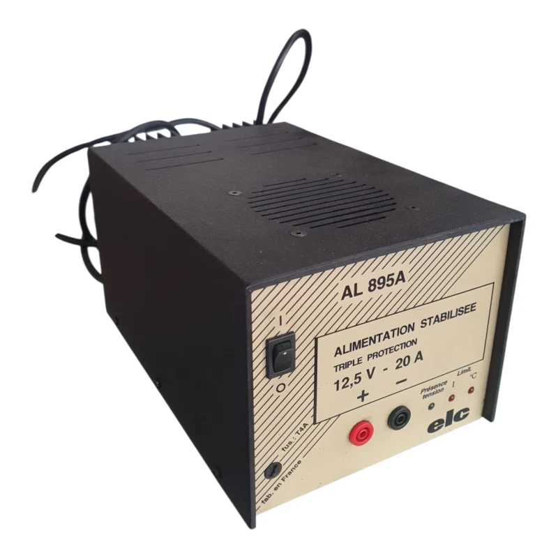 ELC AL 895A Stabilisiertes Netzteil 12,5V - 20A - Bild 1 von 4