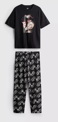 Buffy The Vampire Slayer Pyjama Set-Picture Print-T Shirt & Long Pants-4-24
