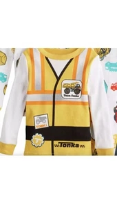 Tonka Truck Pajamas Set Boys 4 Piece NWT MSRP 44.00 - Picture 1 of 7