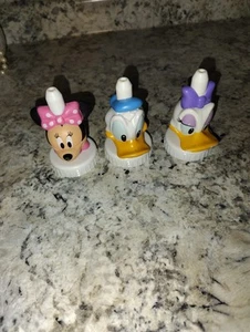 Good 2 Grow Toppers Disney Daisy Duck & Donald Duck Drink Spouts Special Edition - Picture 1 of 2