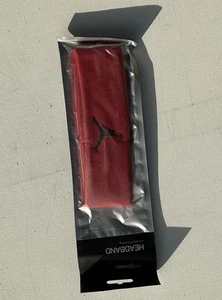 Vintage Jordan Jumpman Red Sweatband Yoga Basketball Men's Headband One Size - Picture 1 of 1