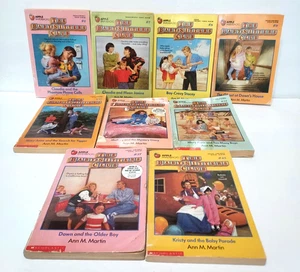 Lot of 9 Baby-sitters Club Books By Ann Martin Paperback 2 7 8 9 25 29 34 37 45 - Picture 1 of 19