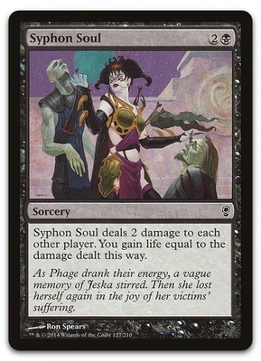 Syphon Soul #127 (NM) Conspiracy CNS Magic MTG - Image 1 of 2