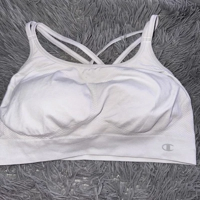 Women’s Champion XL sports Bra White - Image 1 of 3