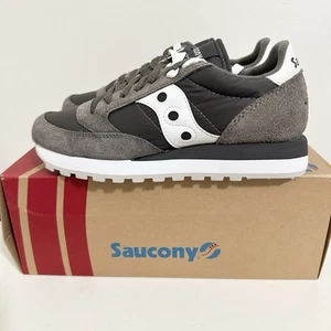 Zapatilla deportiva retro Saucony Jazz Original para hombre con cordones años 80 blanca carbón para hombre talla 5 - Imagen 1 de 7