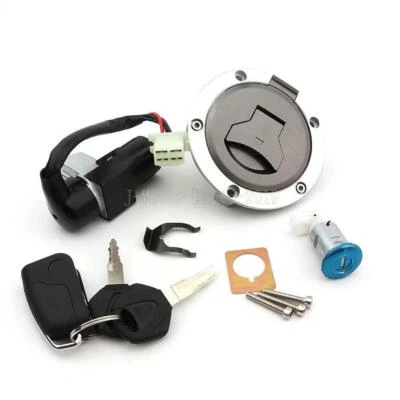Juego de cerraduras (interruptor de encendido + asiento + tapa del tanque de gasolina de combustible) para HONDA Grom125 2017-2018 Foto 1 de 4