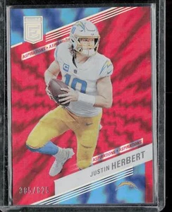 2023 Donruss Elite #61 Justin Herbert Status Explosion #/625 - Picture 1 of 2