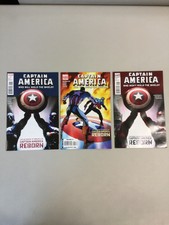 Captain America Who Will Wield The Shield 1 & 1 Variant + Won’t 1 Marvel (CA01)